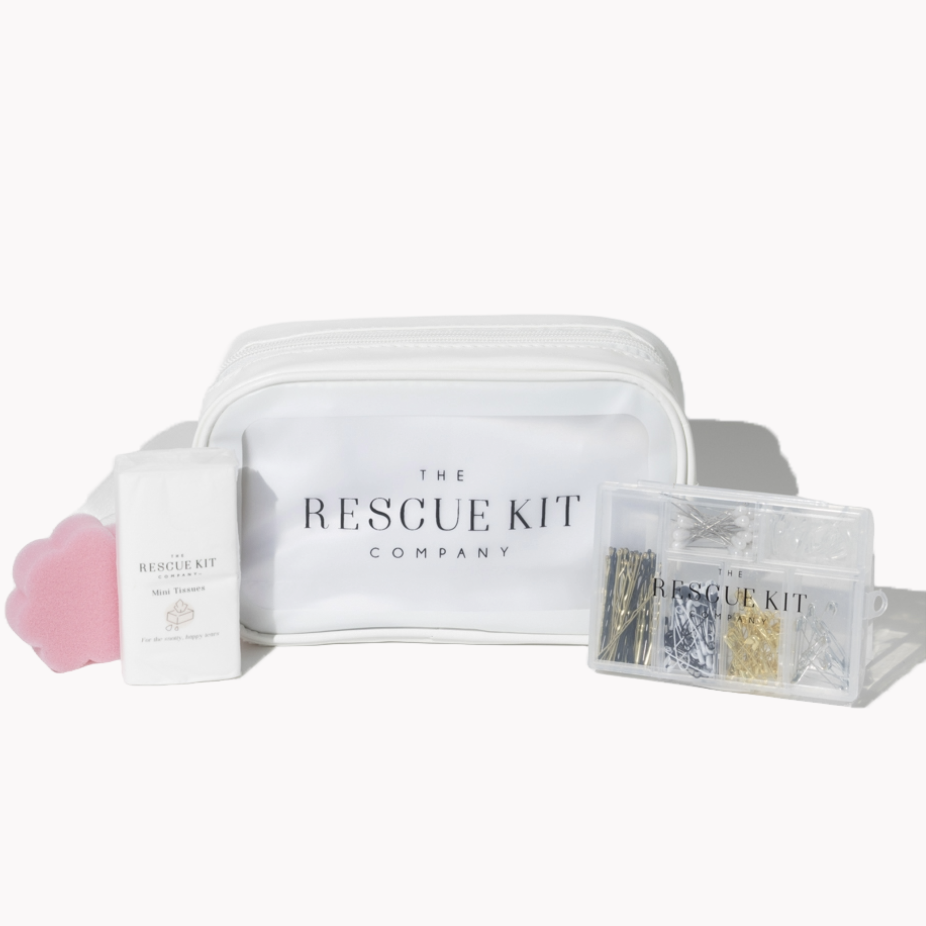 The Essential Bride Kit with 'The Rescue Kit Company' branding on a white background