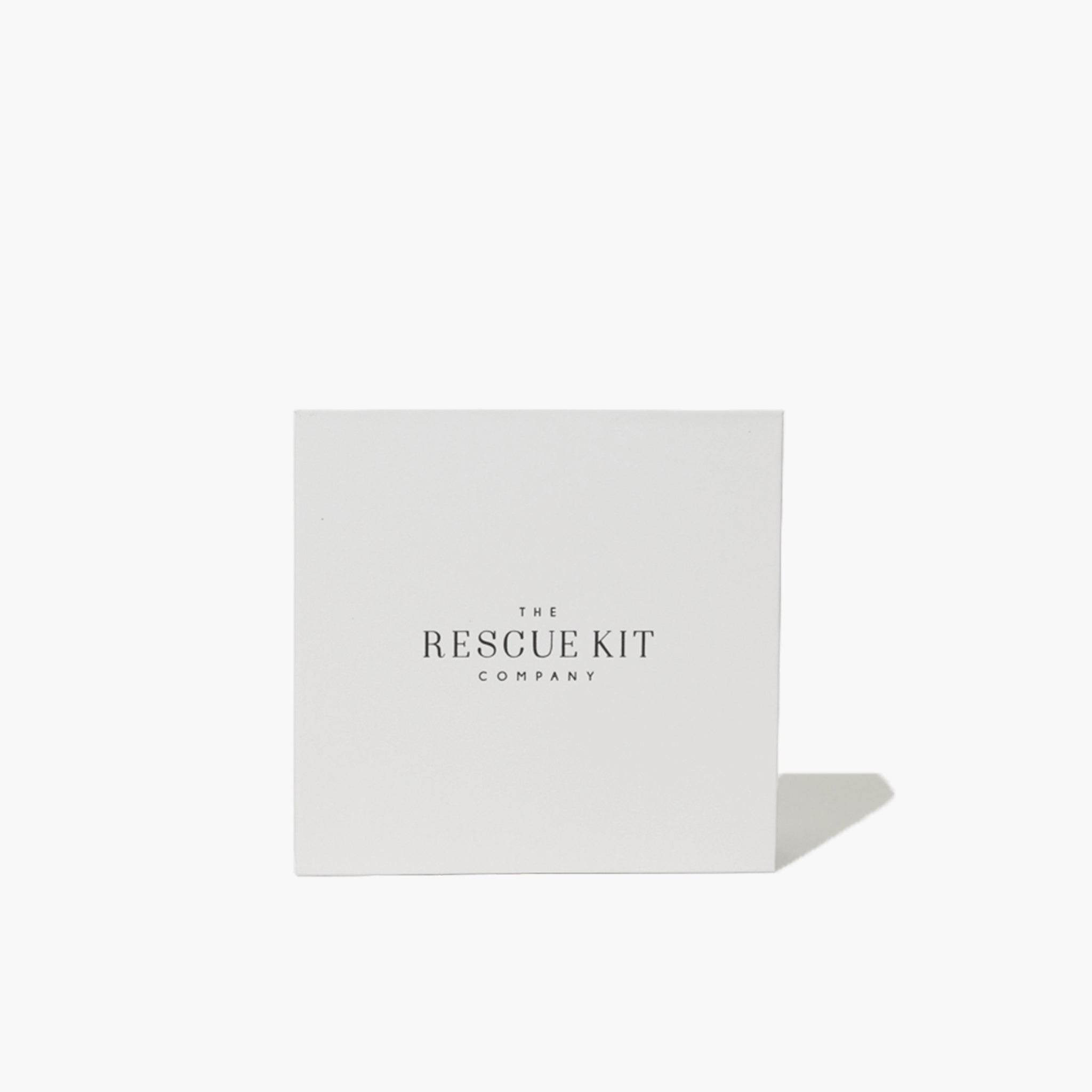 White custom packaging box by The Rescue Kit Company, containing pasties.